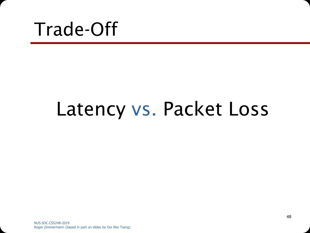 trade off