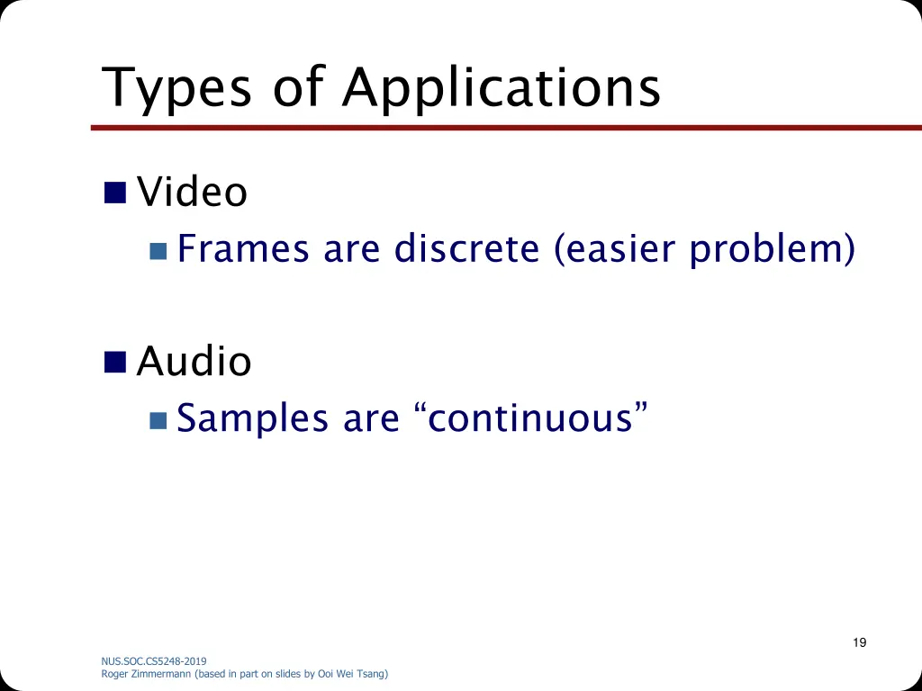 types of applications 1