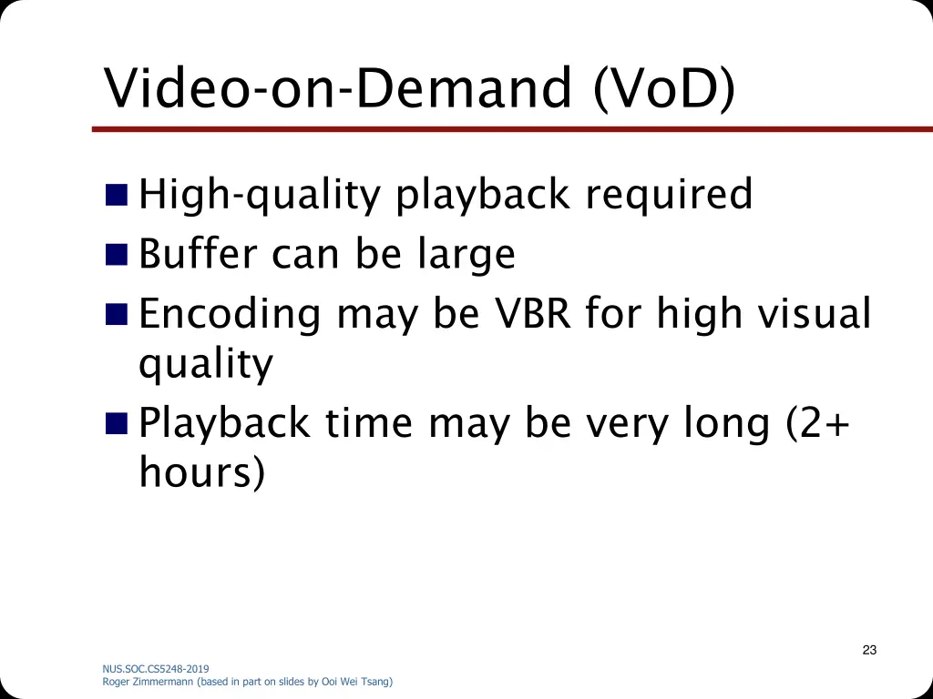 video on demand vod