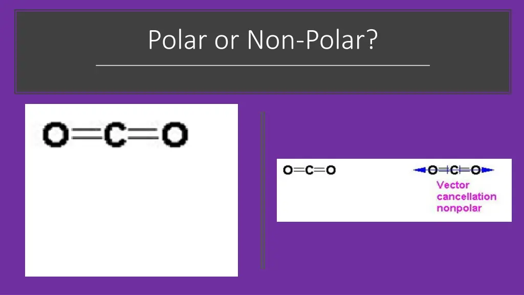 polar or non polar
