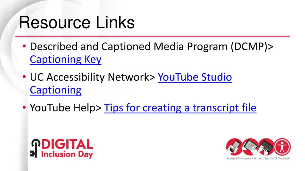 resource links