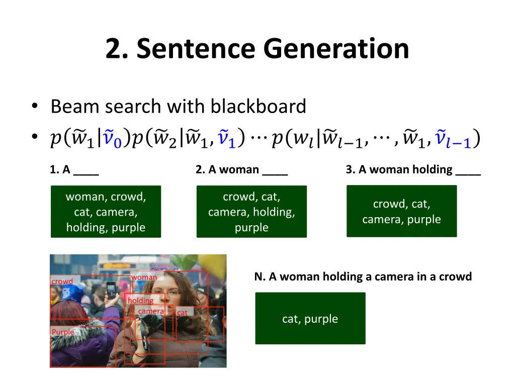 2 sentence generation