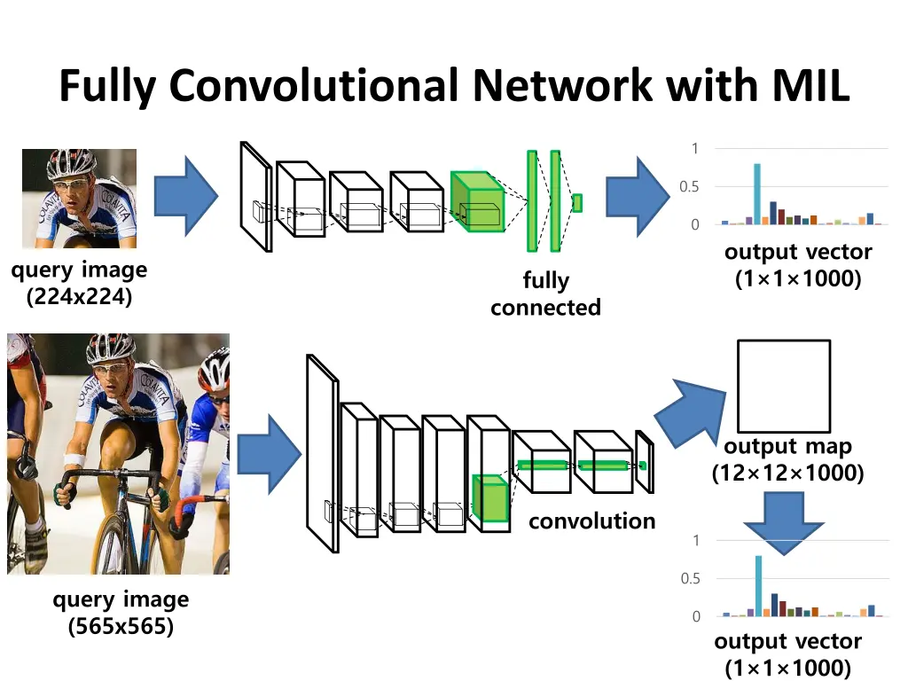 fully convolutional network with mil