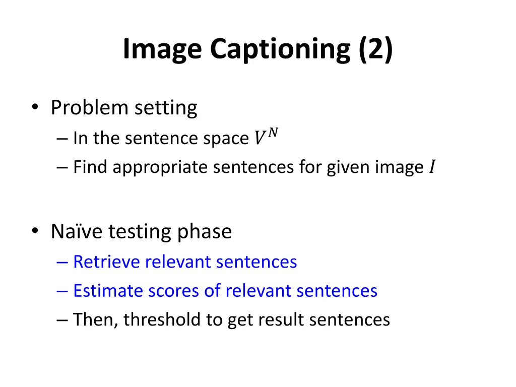 image captioning 2