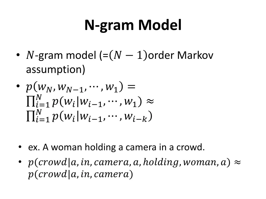 n gram model