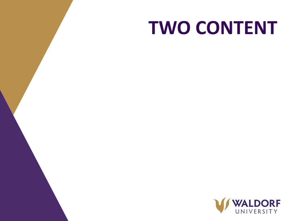 two content