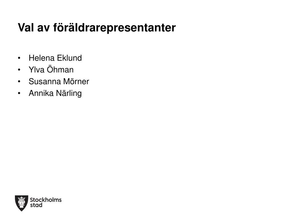 val av f r ldrarepresentanter
