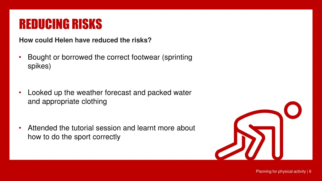 reducing risks