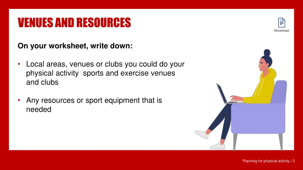 venues and resources