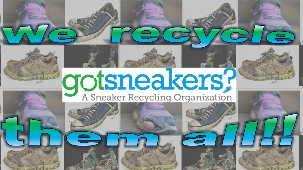 we recycle we recycle