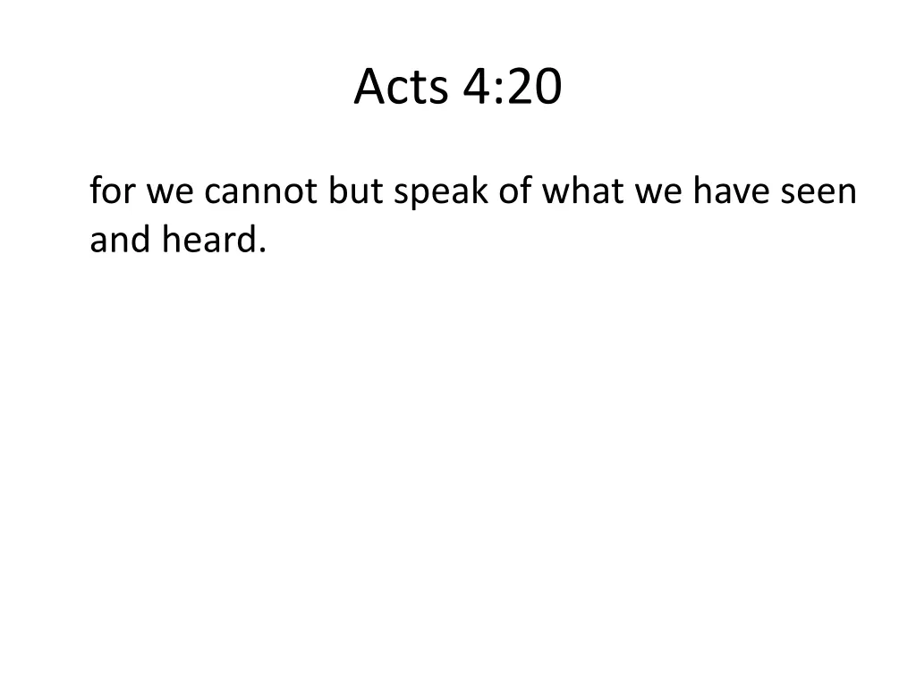 acts 4 20