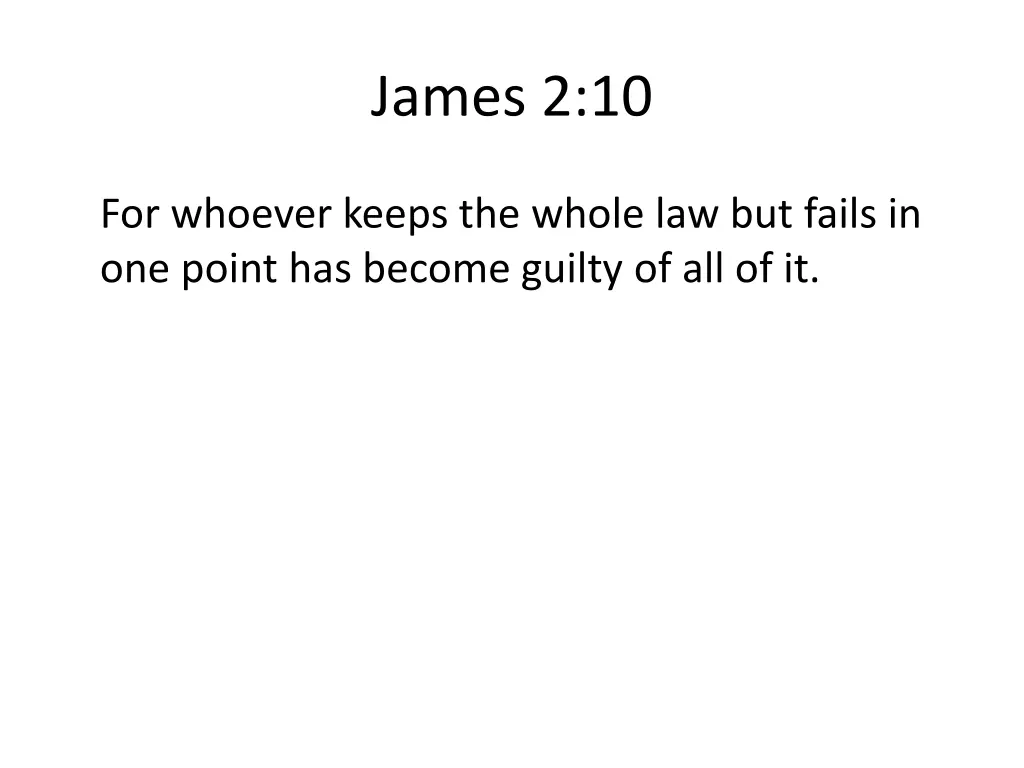 james 2 10