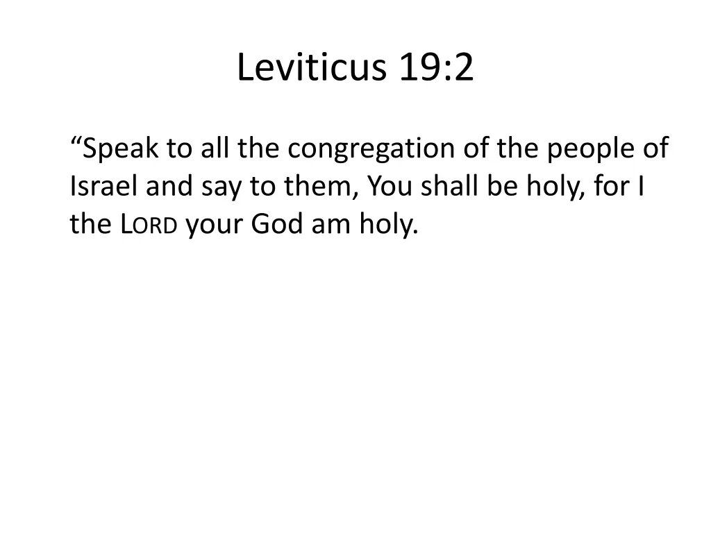 leviticus 19 2