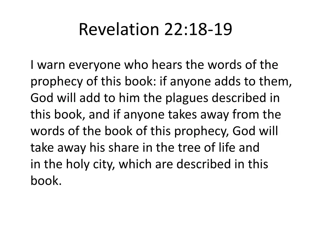 revelation 22 18 19