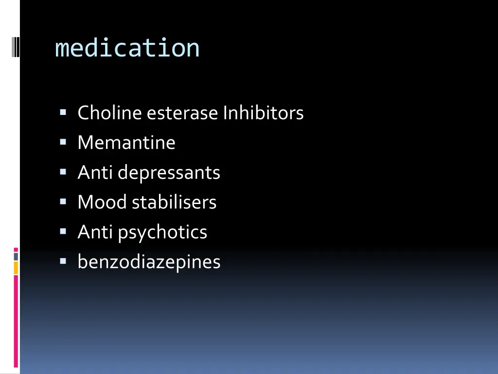 medication