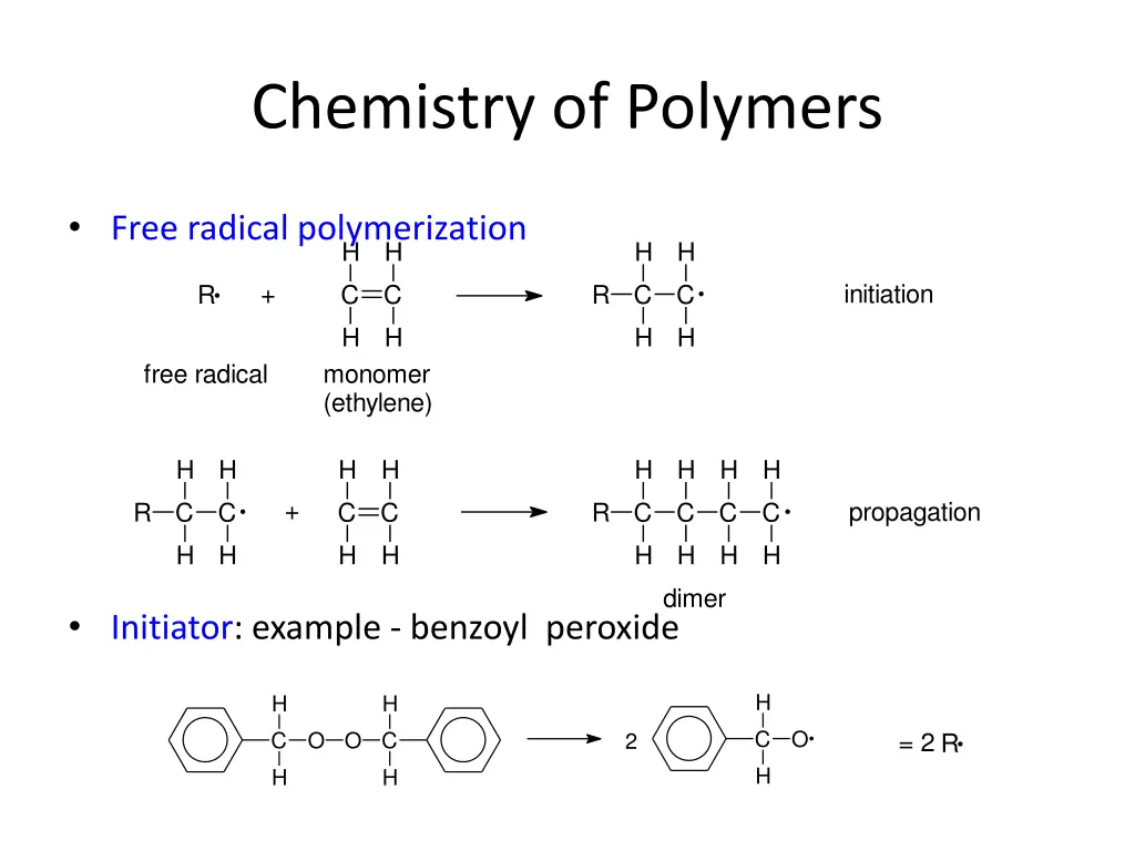 chemistry of polymers