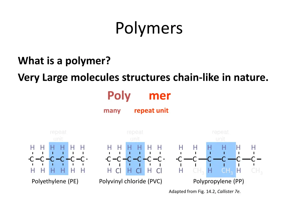 polymers