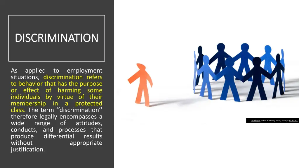 discrimination discrimination