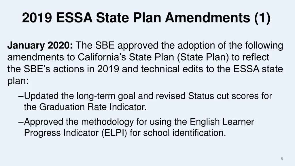2019 essa state plan amendments 1
