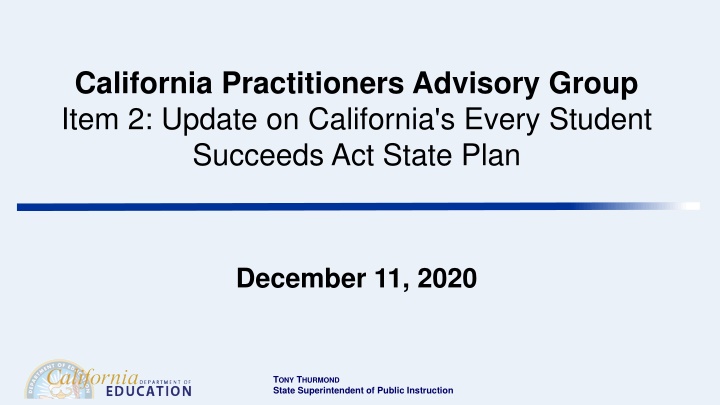 california practitioners advisory group item