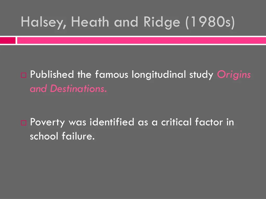 halsey heath and ridge 1980s