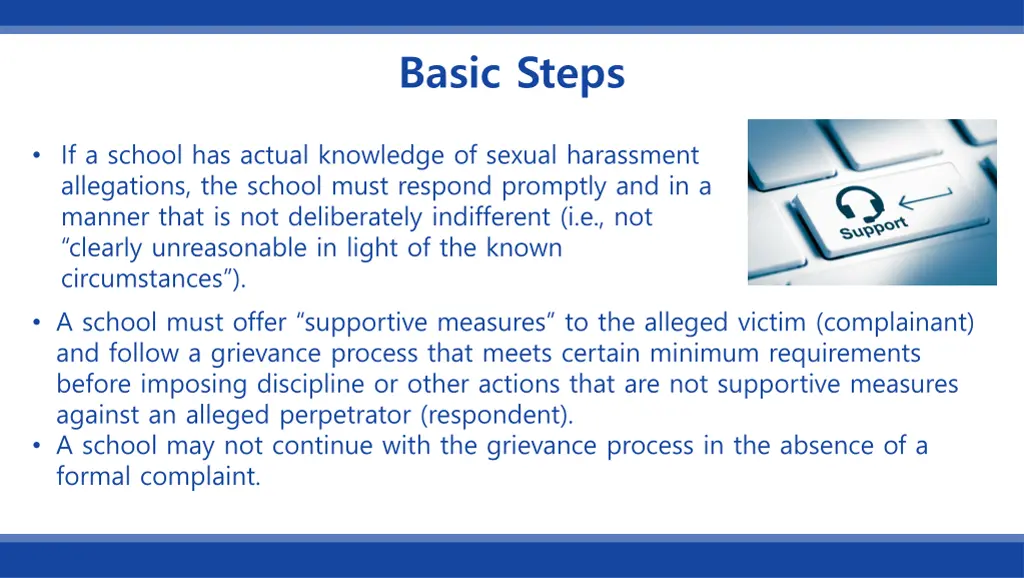 basic steps
