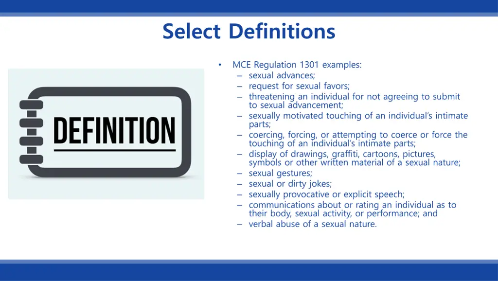 select definitions 9