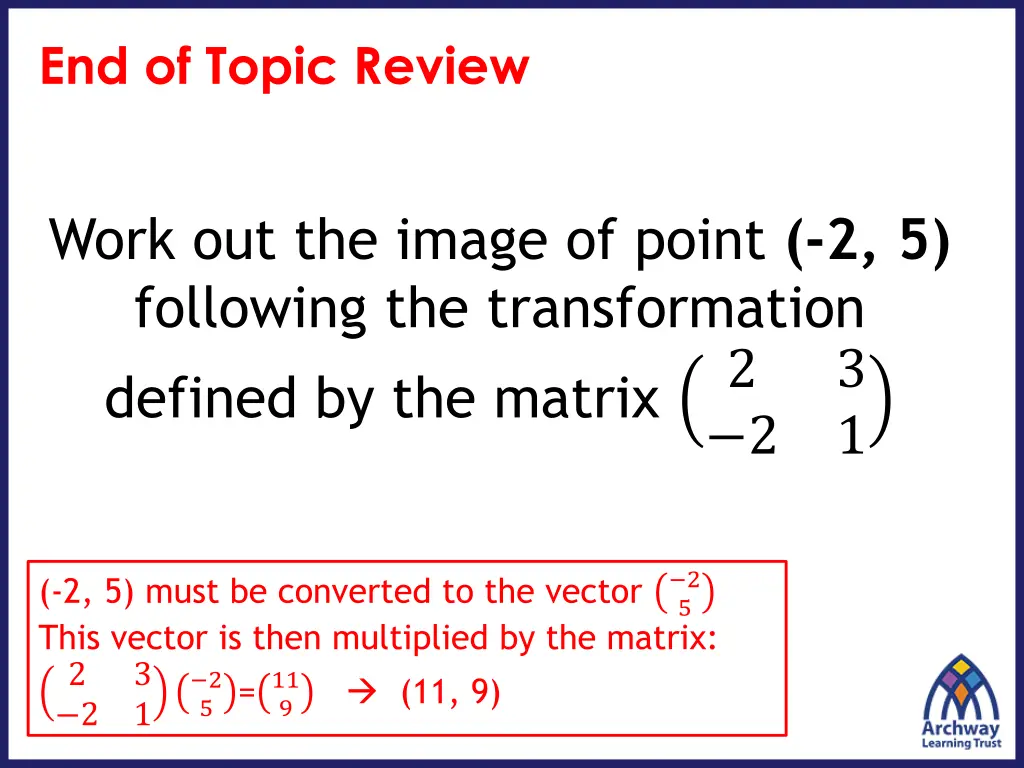 end of topic review 2