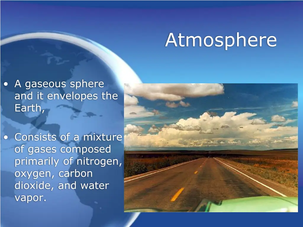 atmosphere