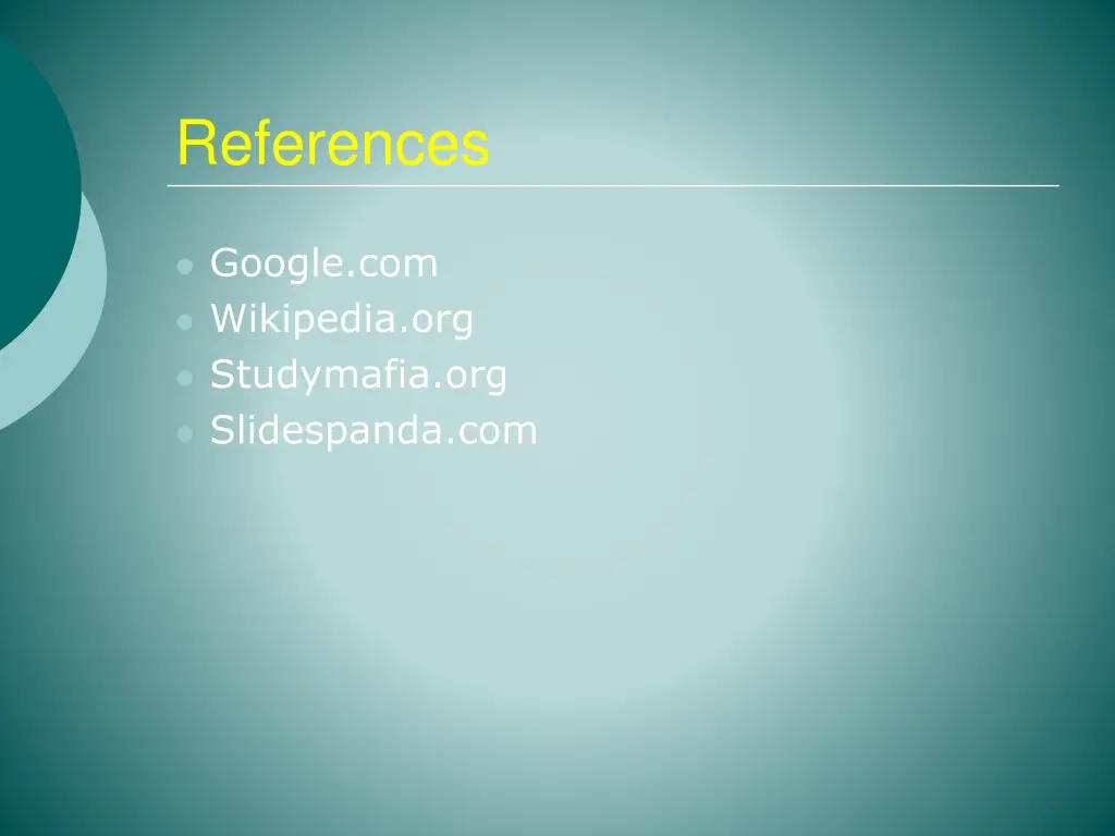 references