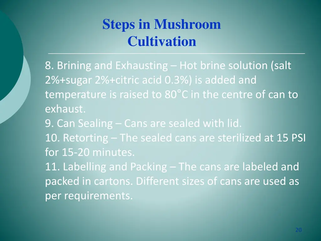 steps in mushroom cultivation 5