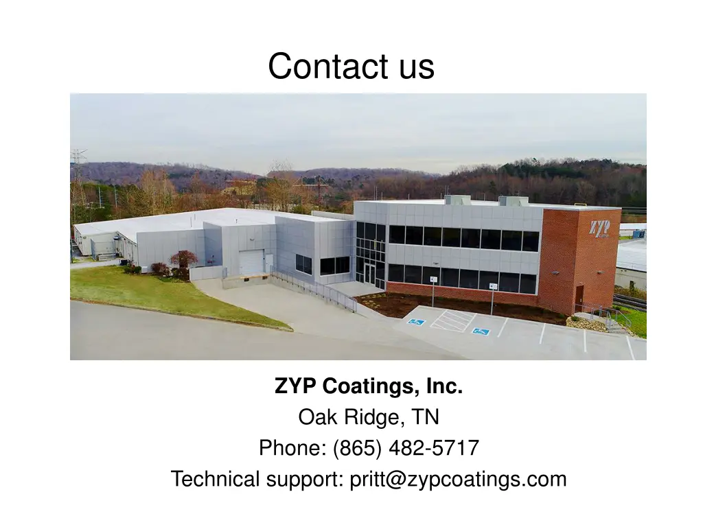 contact us