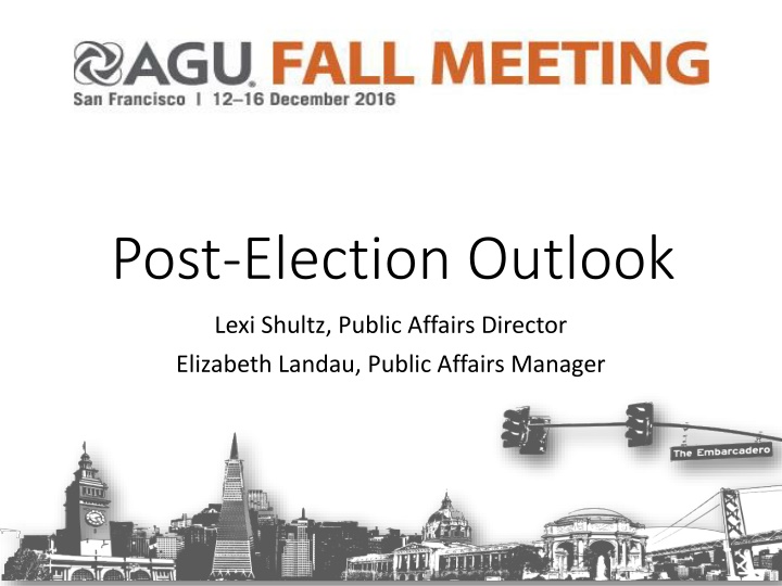 post election outlook