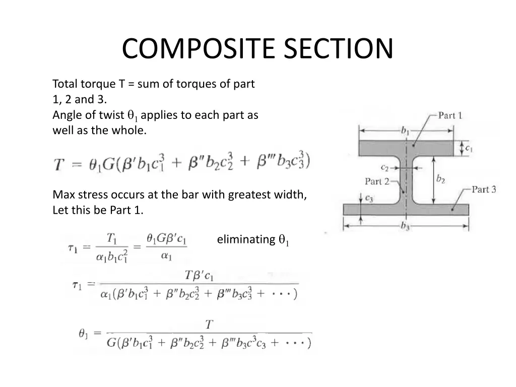 composite section