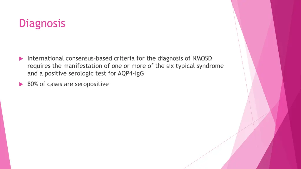 diagnosis