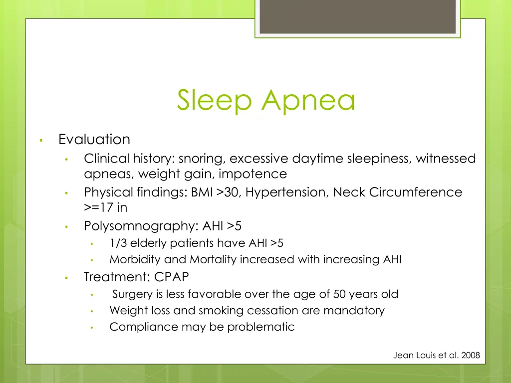sleep apnea 1
