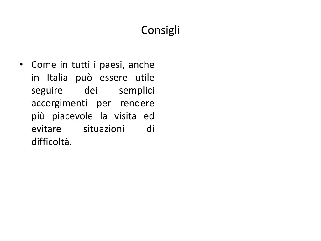 consigli
