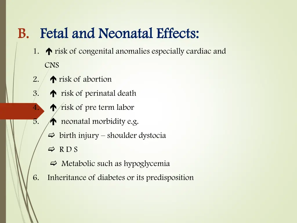 b b fetal and neonatal effects fetal and neonatal