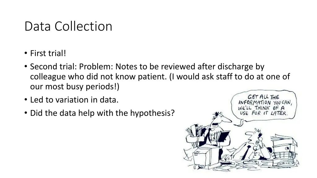 data collection