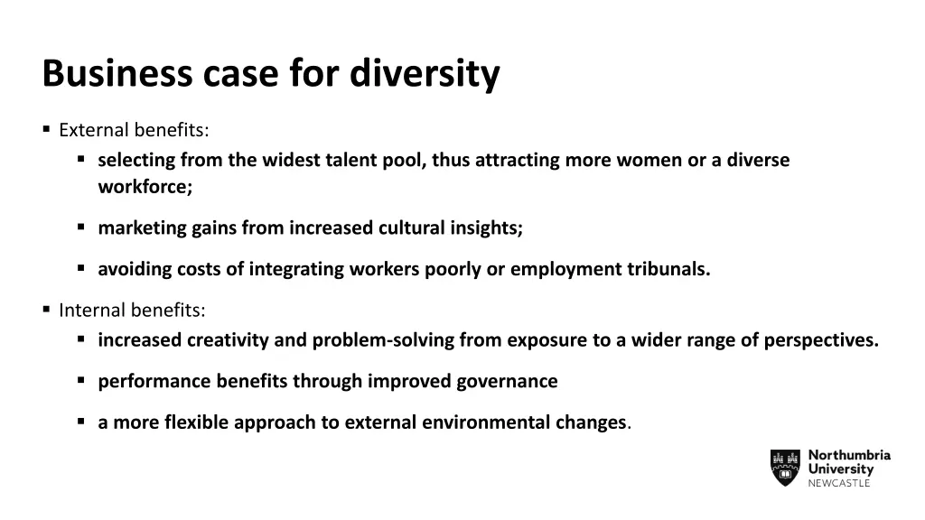 business case for diversity