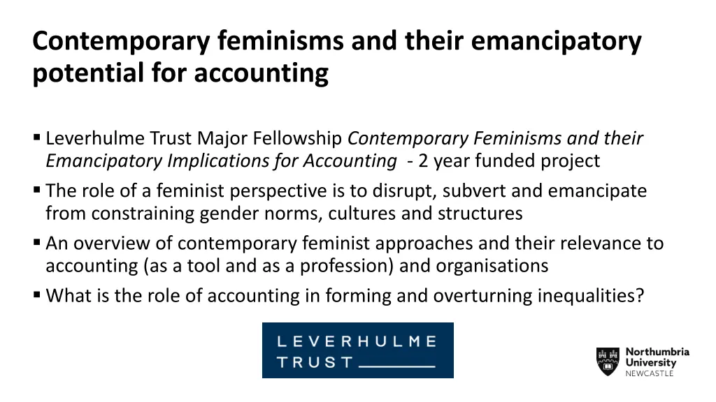 contemporary feminisms and their emancipatory