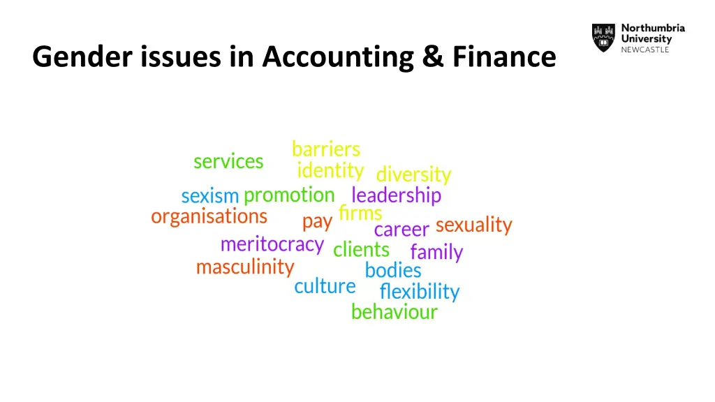 gender issues in accounting finance