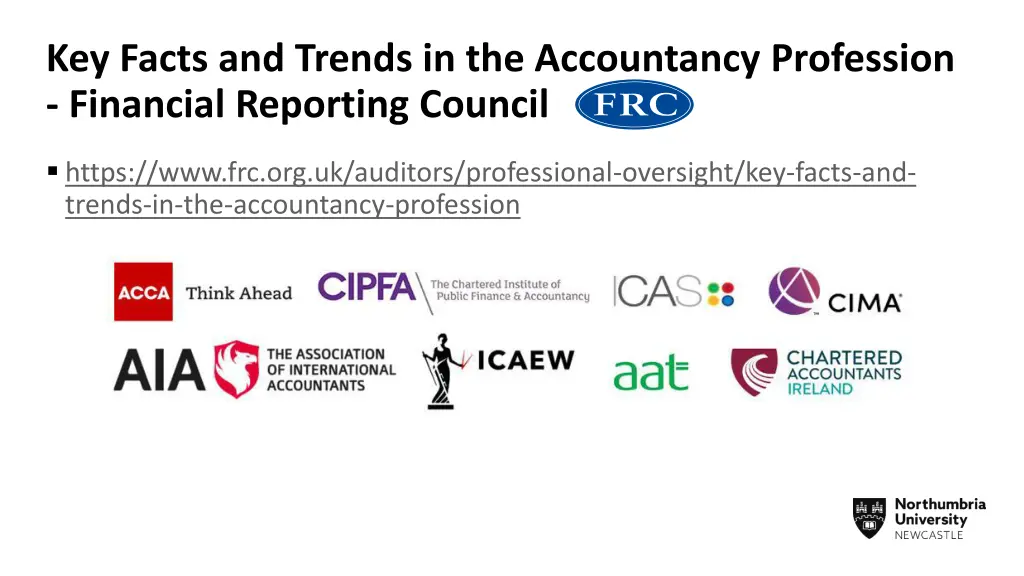 key facts and trends in the accountancy