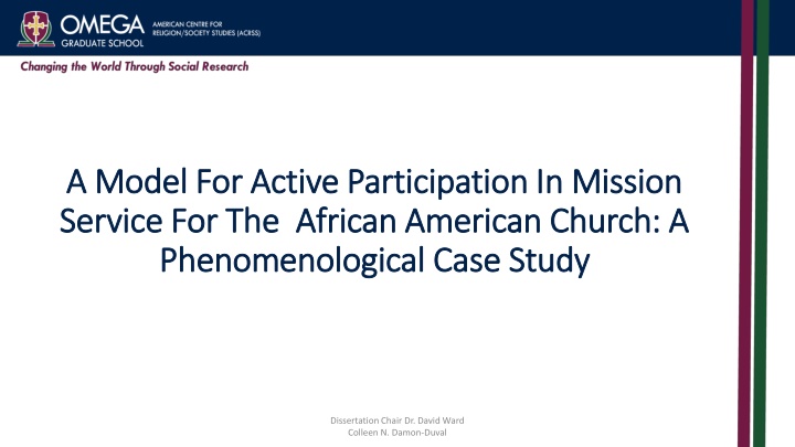a model for active participation in mission