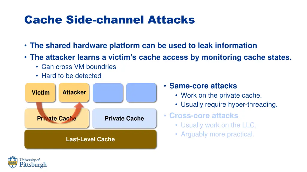 cache side channel attacks 1