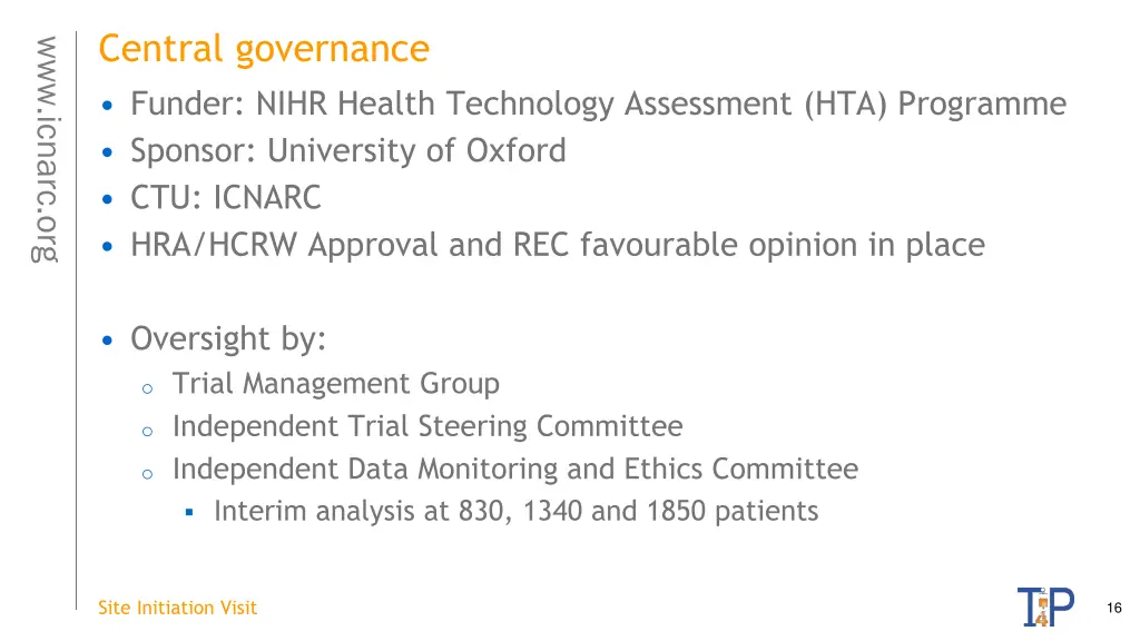central governance funder nihr health technology