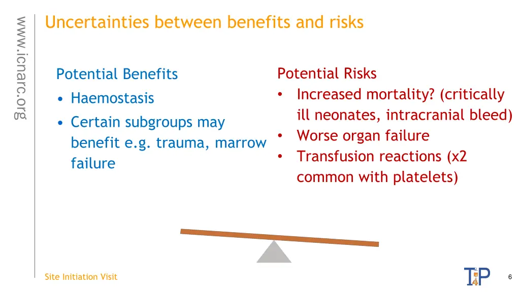 uncertainties between benefits and risks