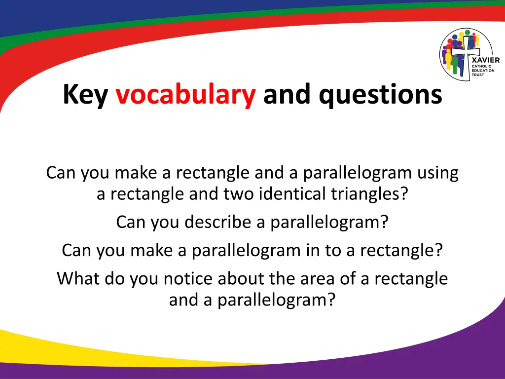 key vocabulary and questions 1