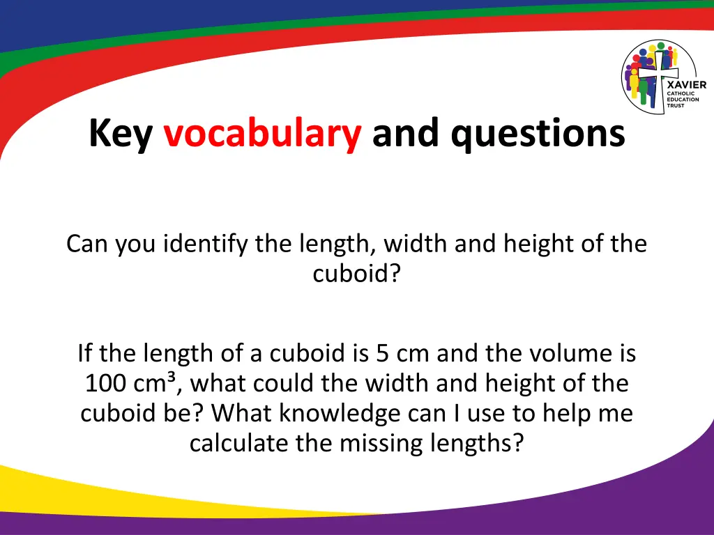key vocabulary and questions 3