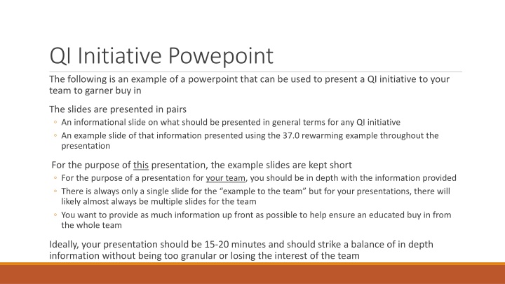 qi initiative powepoint the following